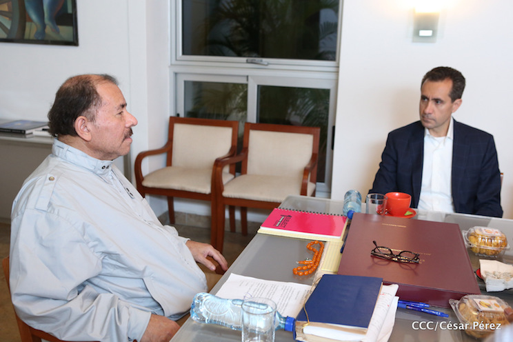 Presidente Daniel se re&uacute;ne con Jorge Familiar, Vicepresidente del Banco Mundial para Am&eacute;rica Latina y el Caribe